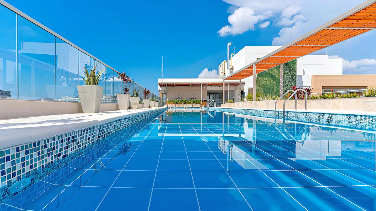 Piscina de un alojamiento Stay